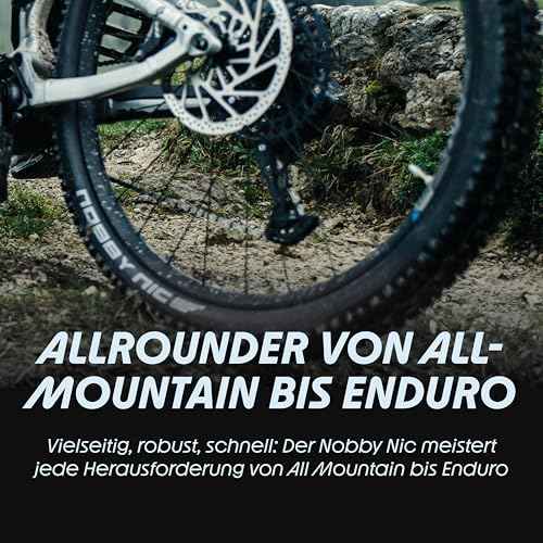 Schwalbe Nobby Nic Tire - 27.5 x 2.35, Tubeless, Folding, Black, Evolution Line, Addix Speedgrip