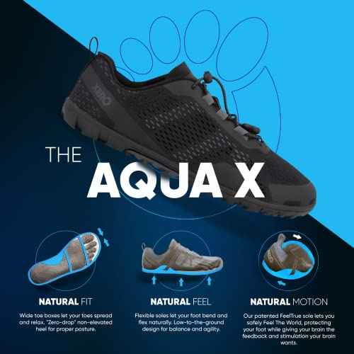 Xero Shoes Men's Aqua X Sport Barefoot Water Shoes