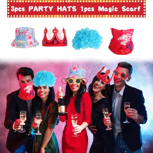 Large Funny Photo Booth Props for Adults, Photo Booth Props Set for New Years, Birthday, Wedding, Bachelorette, All Theme ...