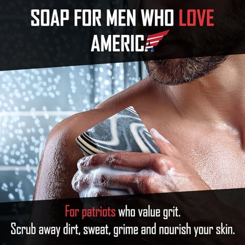 Right Wing Naturals Bar Soap Gift Set for Men | 13 Bar All Natural Variety Pack | Handcrafted Cold-Pressed Soap | Handmade Organic Soap for Men | Most Popular Scents | Natural Scented Men¡¯s Bar Soap