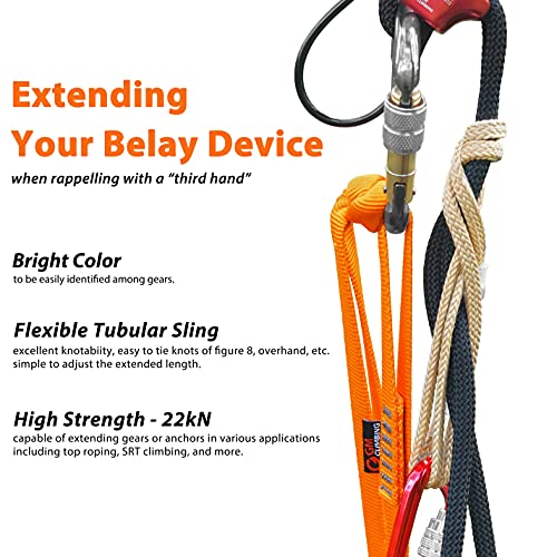 GM CLIMBING 16mm Nylon Sling Runner 22kN / 4950lbf CE UIAA Certified