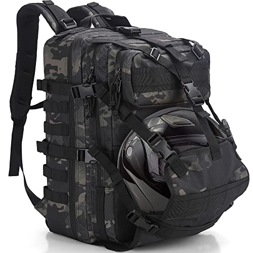 YOUNGOA Motorcycle Helmet Backpack Bag for Men with Hard Hat Carrier/Storage, Riding Backpack, Motorcycle Accessories/Gifts
