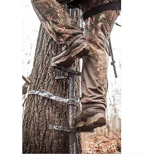 Hawk Traction Climbing Stick, 20 Foot Tree Climbing Hunting Gear with Double Traction Grip, Hunting Accessories for Tree S...