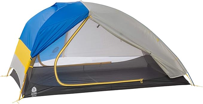 Sierra Designs Meteor Lite Ultralight Shelter, Freestanding Lightweight Backpacking & Camping Tent, 2 Doors, Stargazer Rai...