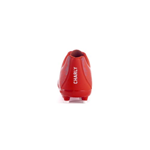 Charly Men's Hotcross 2.0 Soccer Cleat (Red, Numeric_7_Point_5)