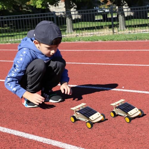 STEM Kits for Kids Ages 8-10-12-14, Stem Toys for Boys Age 8-12, Science Projects, Solar Car Building Kits, Activities Eng...