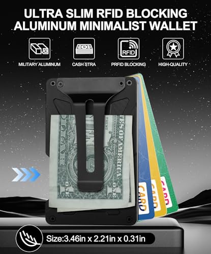ONLOOKER Wallet for Men, Slim Tactical Wallet - Minimalist Aesthetics, Holds up to 15 Cards, RFID Safe, Blocks Chip Reader...