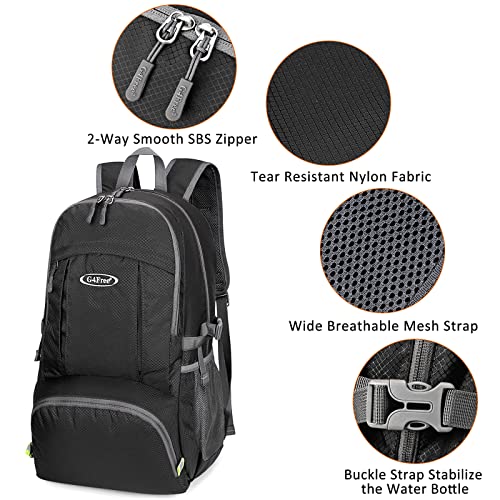 G4Free 40L Lightweight Packable Hiking Backpack, Waterproof Travel Daypack