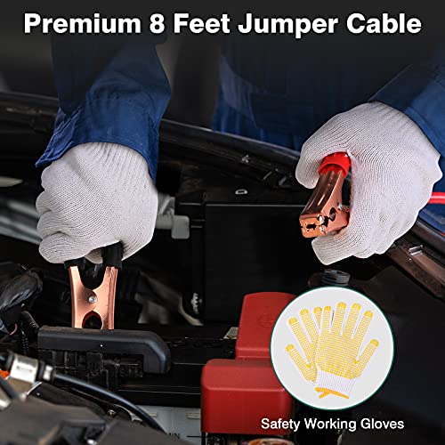 WETBAS Car Roadside Emergency Kit, Auto Vehicle Safety Emergency Road Side Assistance Kits Essentials, Solenoid Starter Re...