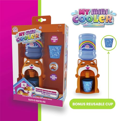 My Mini Cooler – Tiny Water Dispenser Machine for Dollhouse Furniture, Juice, Beverage | Miniature Desktop Water Dispense...