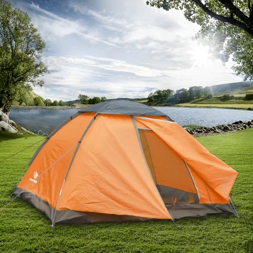 Arctic Lemmings 2-3 Person Backpacking Tent, 3-4 Season Lightweight Waterproof Tents with Two Doors for Outdoor Camping, H...