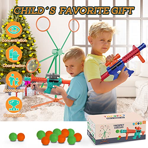 Marlrin Shooting Games Toys for Age 5 6 7 8 9 10+ Year Old Boys, Kids Toy Sports & Outdoor Game with Moving Shooting Targe...