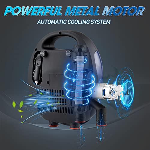 Polotrag Paddle Board Pump, SUP Electric Pump, Professional 20 PSI Portable Air Compressor with Auto-Off, Deflation Functi...