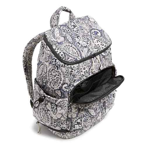 Vera Bradley Featherweight Commuter Backpack Travel Bag, Stratford Paisley, One Size