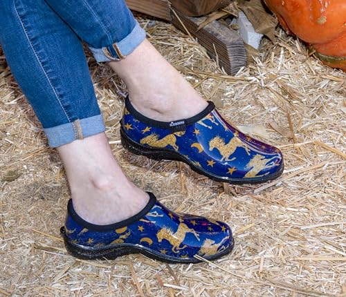 Sloggers Original Waterproof Rain and Garden Shoe for Women– Outdoor Slip-On Garden Clog - Made in The USA with Premium Co...