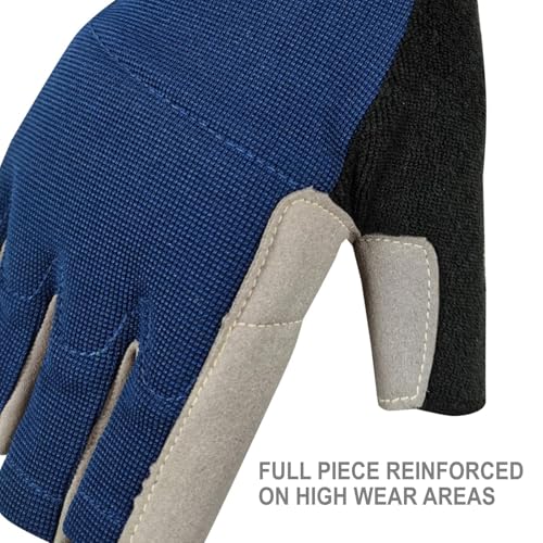Intra-FIT Climbing Gloves, Lightweight, Breathable, Perfect for Rock, Tree, Wall, Mountain, Climbing