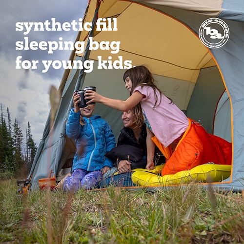 Big Agnes Kids & Youth Sleeping Bag – Ultralight Cold Weather Backpacking & Camping, Kids, Juniors, Teens, 20 Degrees