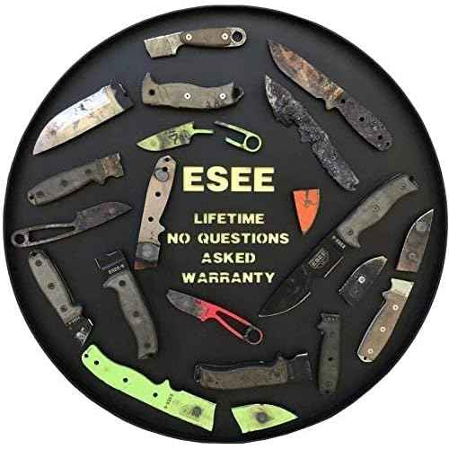 ESEE Arrowhead Wallet with 2 AH-1 Arrowheads