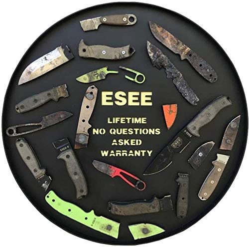 ESEE Candiru Knife Handle Scales, Compatible with Fixed Blade Hunting Knife, Camping Knives Grip Upgrade for Survival, Tac...
