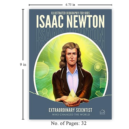 Illustrated Biography for Kids: Extraordinary Scientists who Changed the World: Set of 6 Books