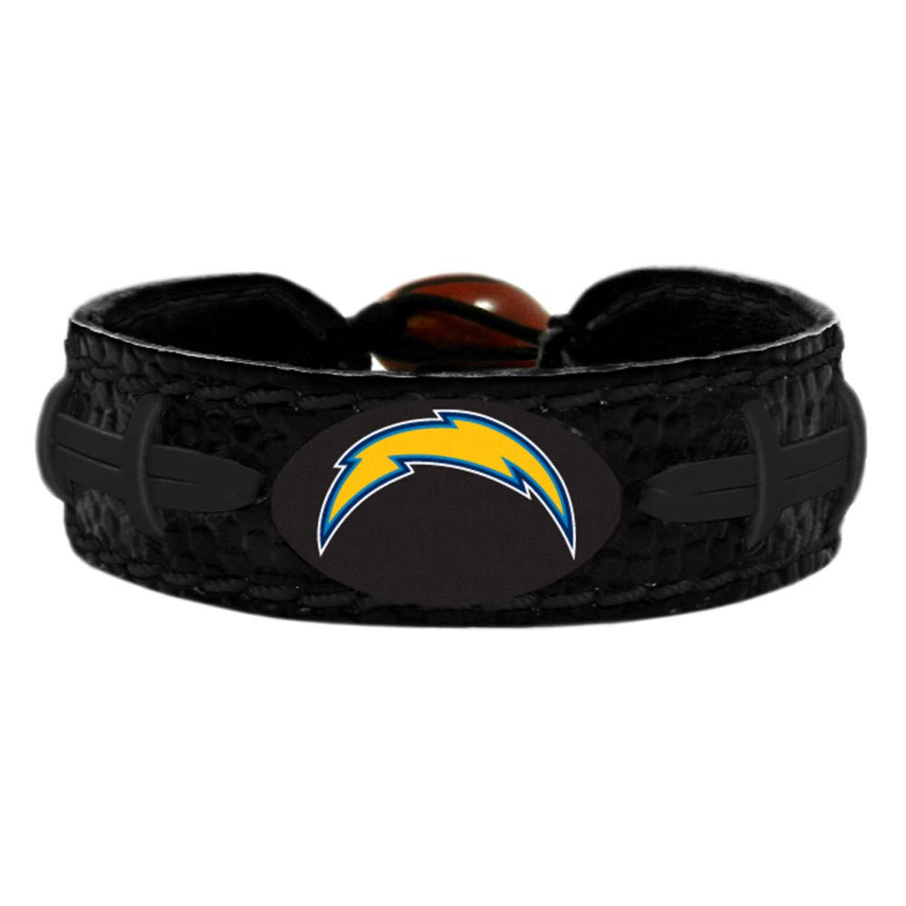 NFL Los Angeles Chargers BraceletTeam Color Tonal Black, Team Color Tonal Black, One Size