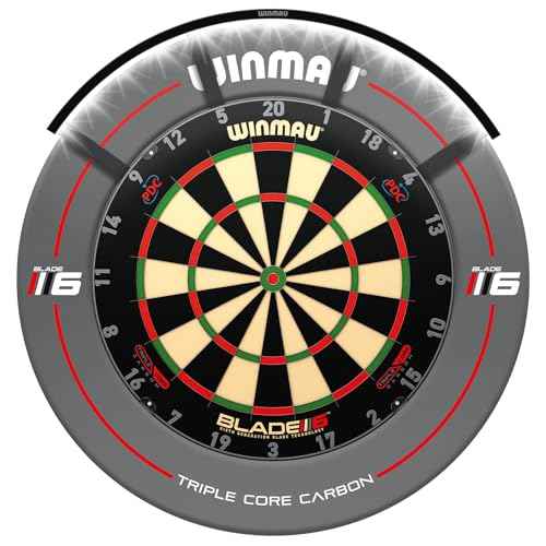 Winmau Polaris 120 Degree Dartboard Lighting with Magnetic Clamp (Warm White)