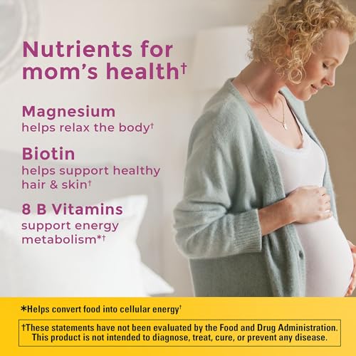 Nature Made Prenatal with Folic Acid + DHA, Prenatal Vitamin and Mineral Supplement for Daily Nutritional Support, 110 Sof...