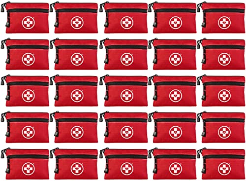 Swiss Safe 2-in-1 First Aid Kit for Car, Travel & Home, Businesses - Bonus Mini Kit for Medical Emergency Aid, Survival, C...