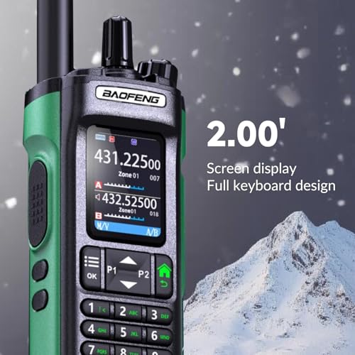 BAOFENG UV-32 UV32 10W Ham 2 Way Radio GPS One-Key Frequency Matching Writing Frequency APP Satellite Positioning Type-C U...