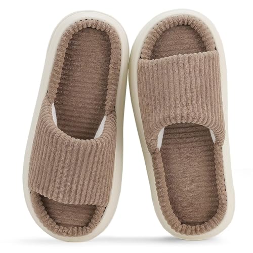 NineCiFun Unisex Summer House Slippers Indoor and Outdoor Slip-On Home Bedroom Shoes for Women and Men