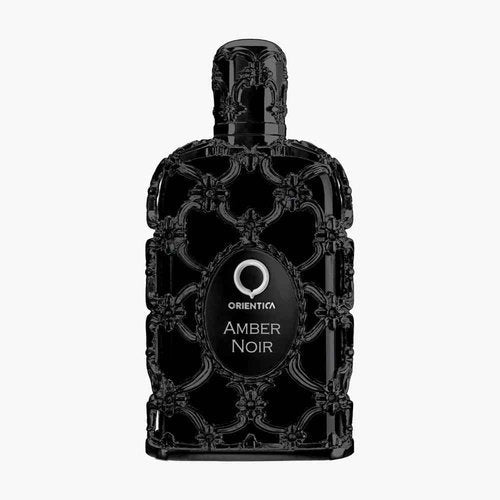 Orientica Luxury Collection Amber Noir Eau De Parfum – Woody, Spicy, Elemi, Fig, Carrot, Lily of the Valley, Cedarwood, Sandalwood, Musk - Arabic Perfume for Men & Women – 2.7oz / 80ml