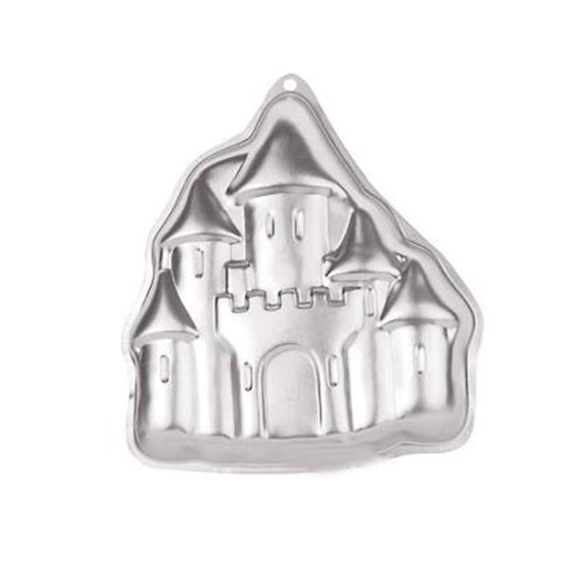 QFYFGYT 3D Aluminum Cake Mold - Castle Decoration Baking Pan DIY Birthday Cake Mold - Kitchen Supplies