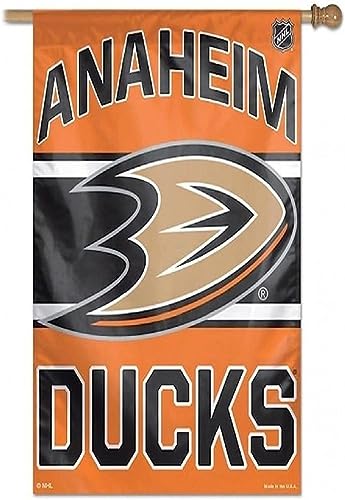 Wincraft NHL Anaheim Ducks Vertical Flag, 27" x 37"