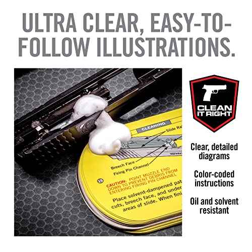 New Gun Owners Reference Field Guide - Illustrated, Step-by-Step Disassembly, Cleaning and Maintenance Instructions