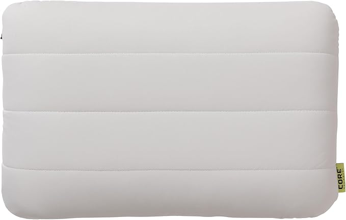 CORE Camping Pillow with Removable Cover | Lightweight, Compact, and Comfortable | Adjustable Support for Back, Side, and ...