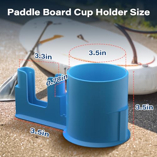 iKristin Cup Paddle Board,Stand Up Paddle Board Accessories SUP Kayak Holder for Drink