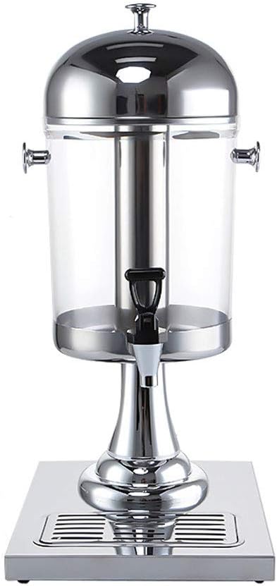 Juice Dispenser Beverage Dispenser, Clear Glass Drinks Dispenser Beer Water Juice Cold Beverages Cocktails Punch Water Chi...