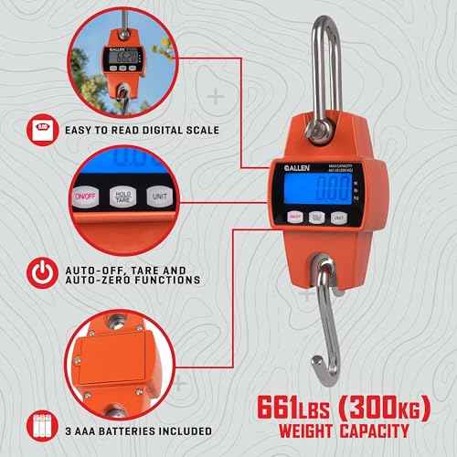 Allen Company Digital Game Scale, Orange