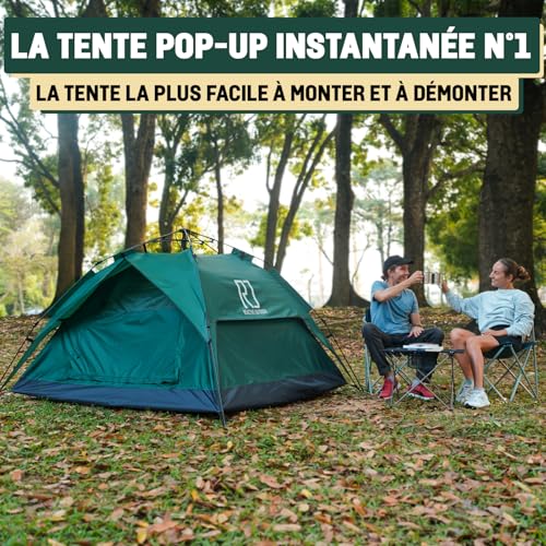 Reactive Outdoor Tent - 3 Second Tent - 3 Sec Instant Pop Up Tent - Easy and Quick Setup Camping Tent - 1 Person Setup Wat...