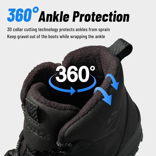 Men's Hiking Boots – Durable and Comfortable Men's Climbing Boots for Rugged Outdoor Adventures, Perfect for Hiking, and C...