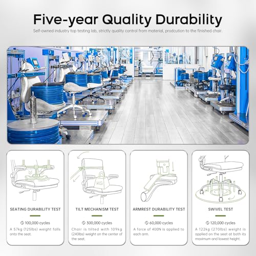 Office Chair Adjustable Desk Chair Mid Back Executive Comfortable Bonded Leather Ergonomic Back Support Home Computer Chai...