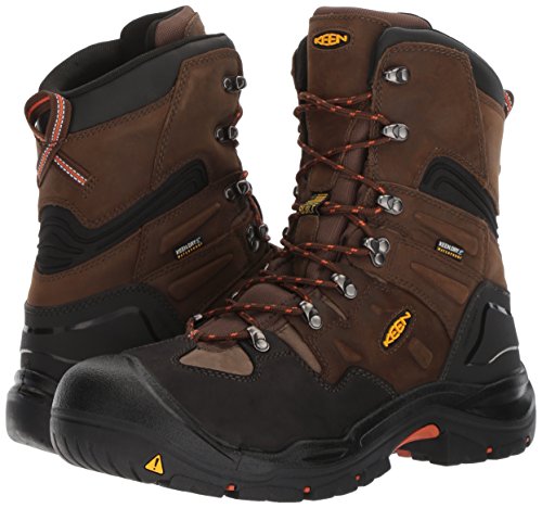 KEEN Utility Men's Coburg 8" Steel Toe Waterproof Work Boots