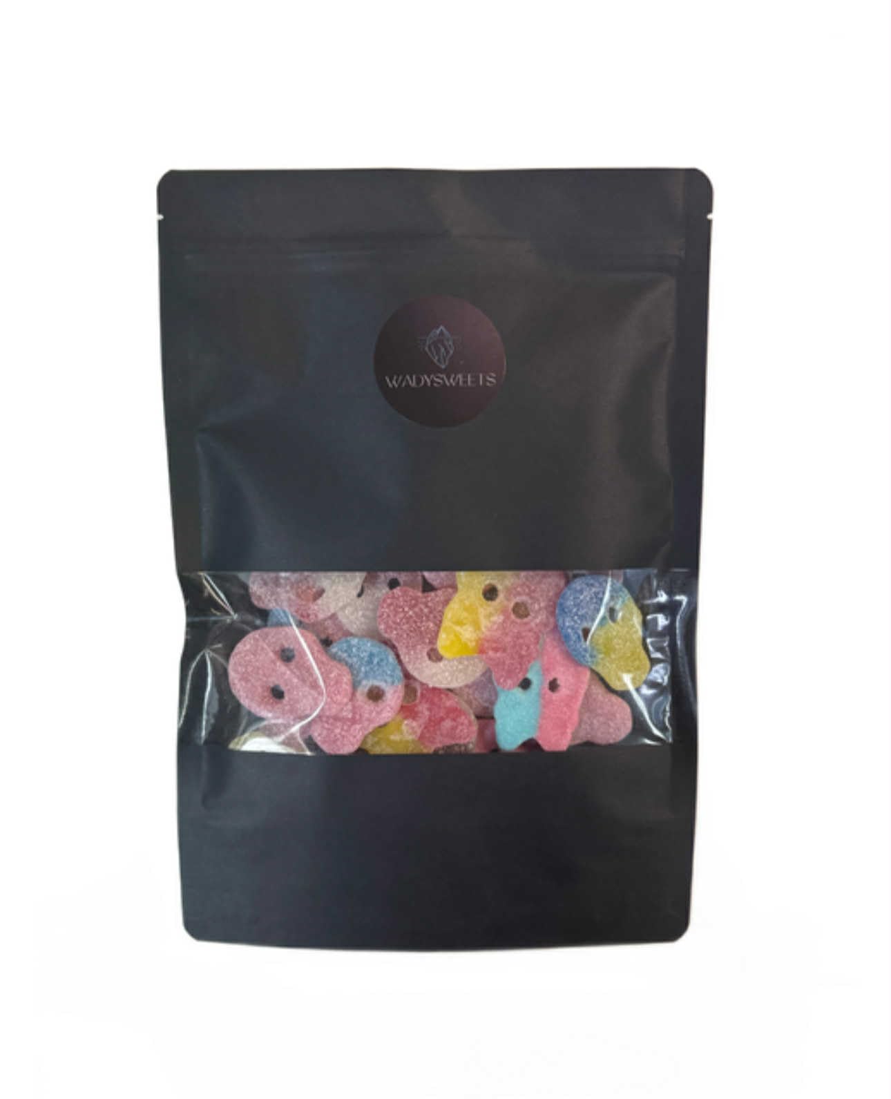 Swedish Candy and BUBS Skull Mix, Sour Candy Assortment, 2 Pound Bag