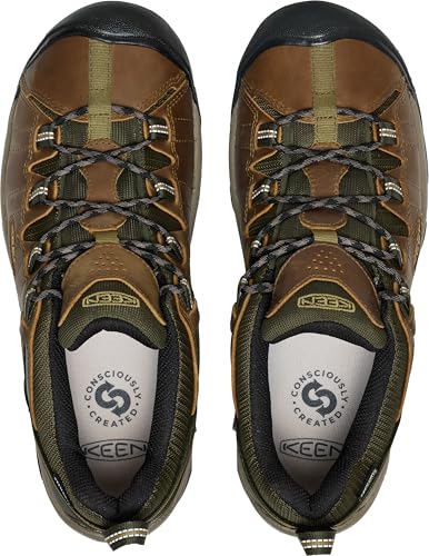 KEEN Men's Targhee 2 Low Height Waterproof Hiking Shoes