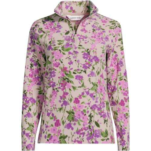 Lands' End Anyweather Fleece Quarter Zip Pullover