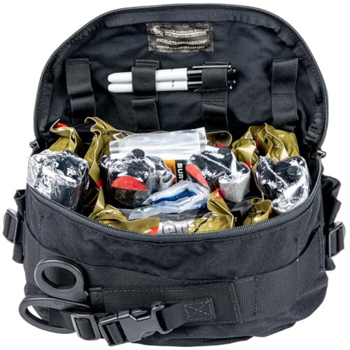 North American Rescue SRO Crisis Response Kit (SROs) NAR School Resource Officer First Aid Bag for Kids, Emergencies, Inju...