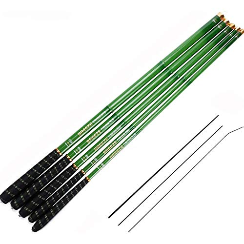 Goture//Telescopic Tenkara Fishing Rod Kit//Ultralight Travel Fishing Rod,Portable Collapsible Bass Crappie Rod, Carbon Fi...