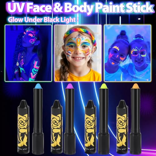 130PCS Glow in the Dark Party Supplies for Kids Adults, Light Up Party Favors with LED Glasses, Headbands, Finger Lights, ...