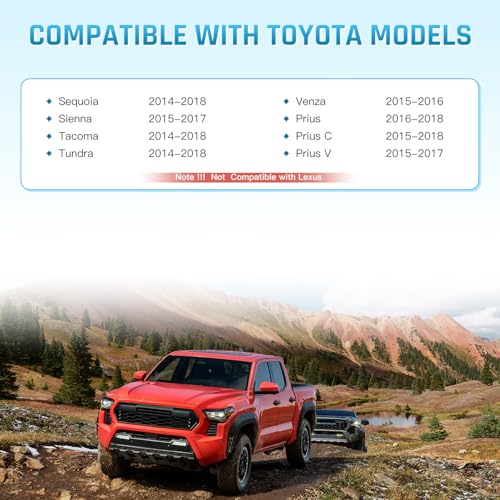 2025 Navigation SD Card Update 86271 0E077 Compatible with Toyota 4Runner Avalon Camry Corolla Highlander Prius Sequoia Si...