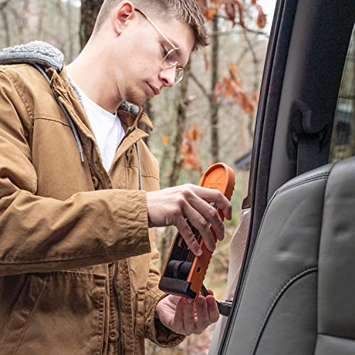 Rightline Gear Moki Car Door Step - Hooks on Car Door Latch for Car Roof Access, As Seen on Shark Tank - Moki Ascent Foldi...